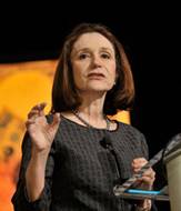 说明: Sherry Turkle lecturing at the Friday, 15 February 2013 AAAS Annual Meeting. Credit: Atlantic Photography Boston